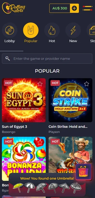 RollingSlots Mobile