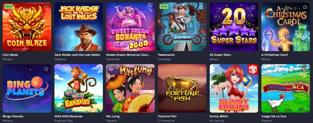 RollingSlots Casino Games